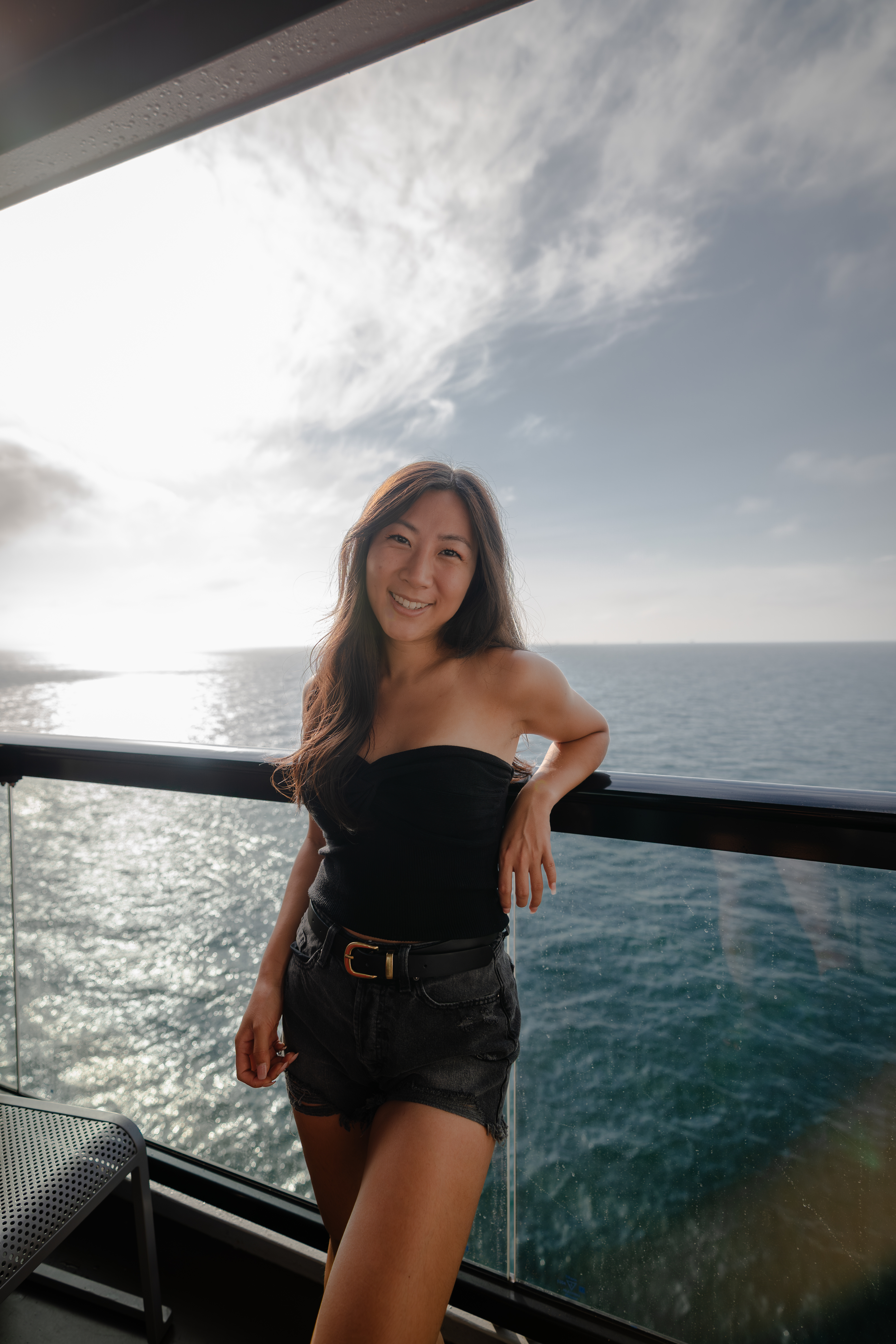 Grace Kim — Virgin Voyages cruise portrait